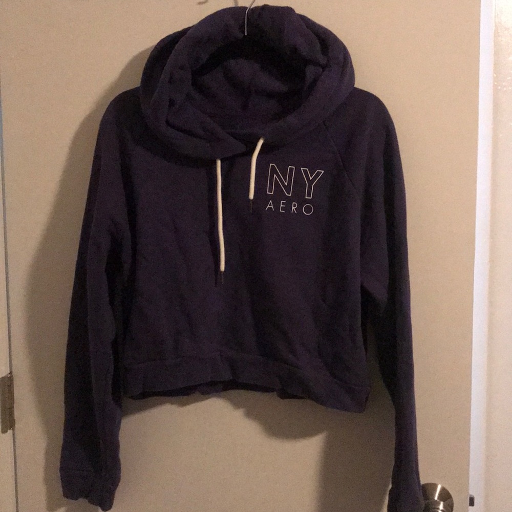 Purple sweatshirt